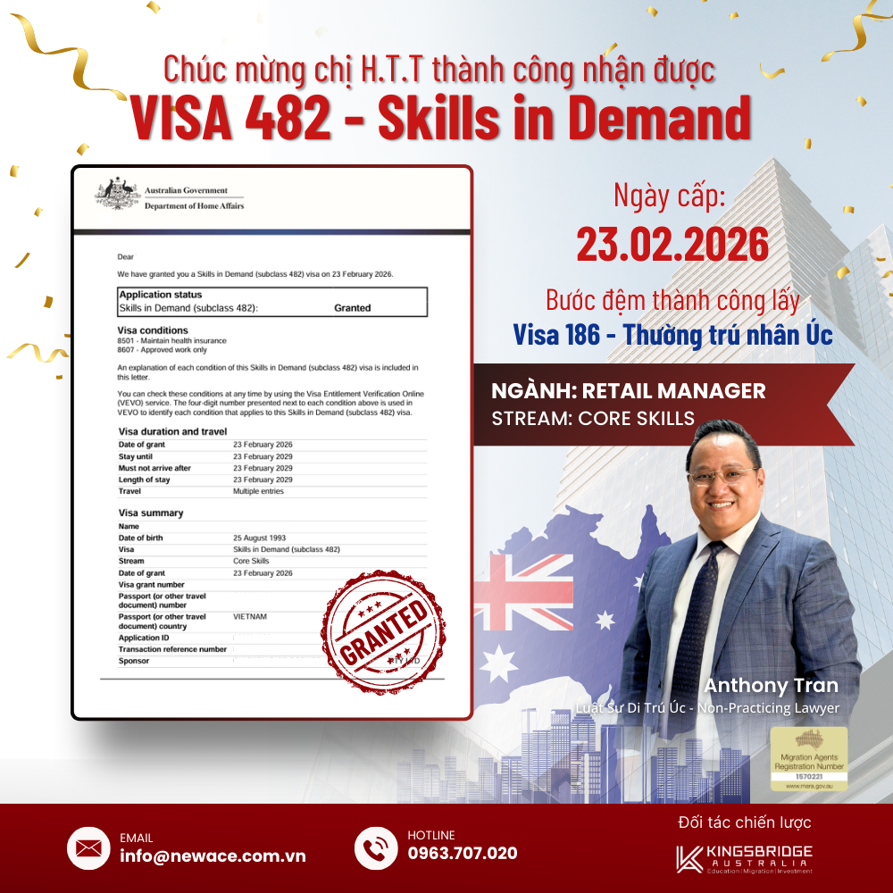 Giấy cấp thị thực 482