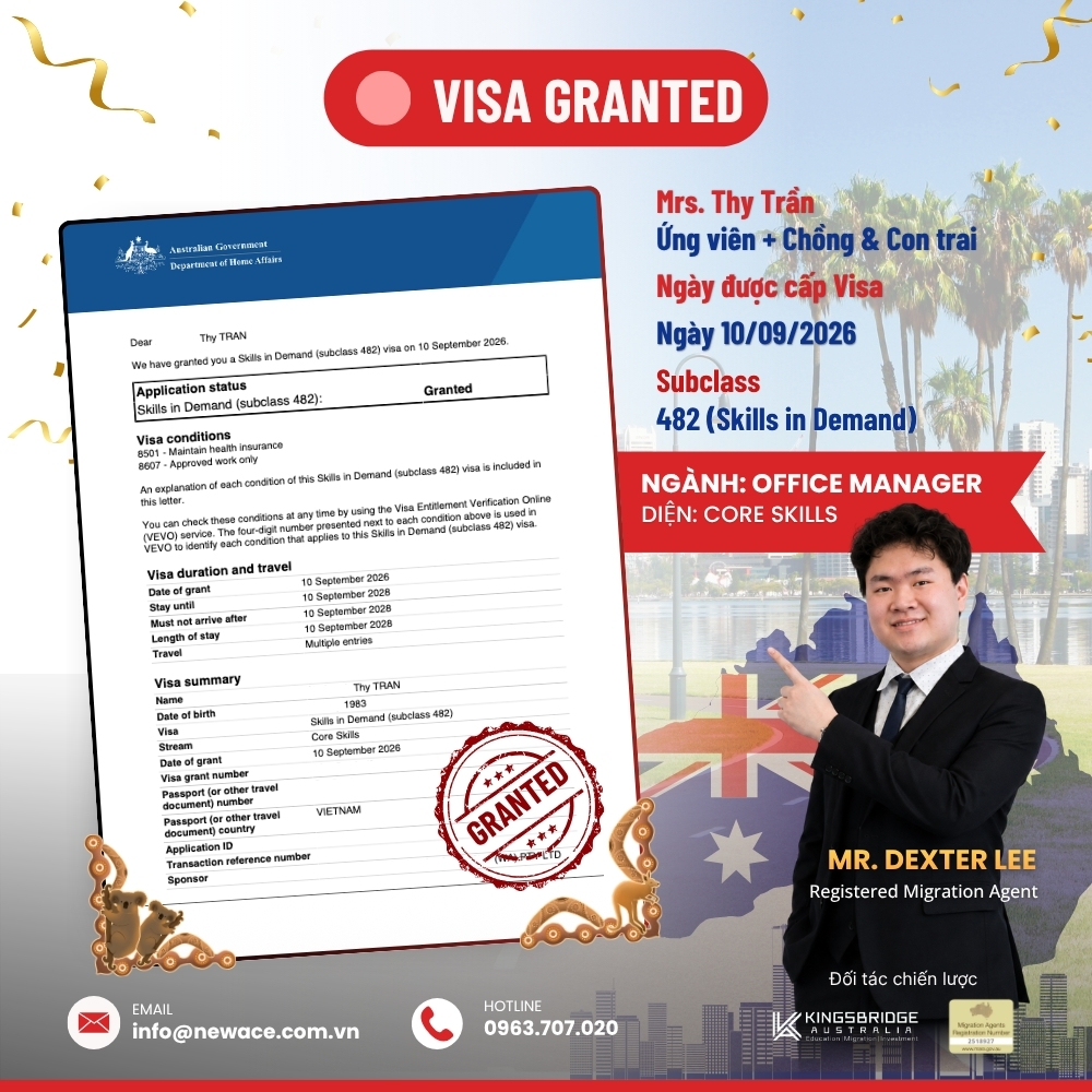 Giấy cấp thị thực 482